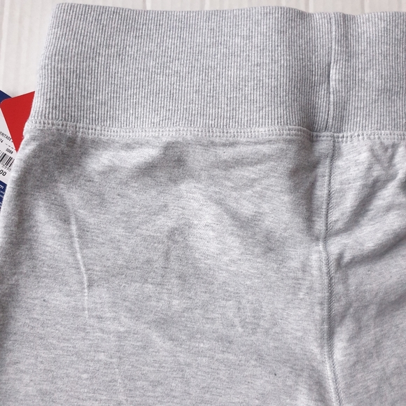 Champion Women's Heritage Wide Waistband Oxford Grey Light Jogger Slim Fit Md - Picture 8 of 16